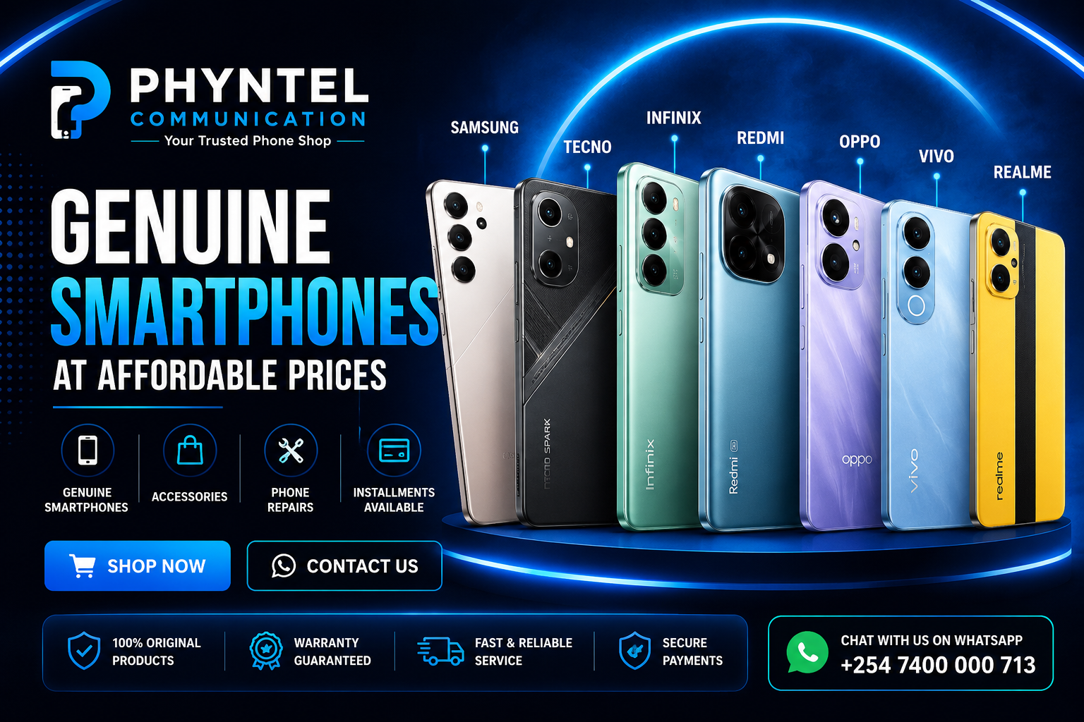 Phyntel Communication phones